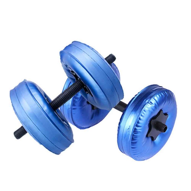 CfoPiryx 2Pcs/Set Portable Adjustable Water-Filled Dumbbell, Eco-Friendly Fitness Equipment Set for Arm Muscle Training for Home Gym Office - Image 1